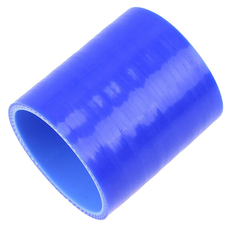 1x 63mm Car Inner Diameter Silicone Hose Blue Intake Pipe Connection Universal