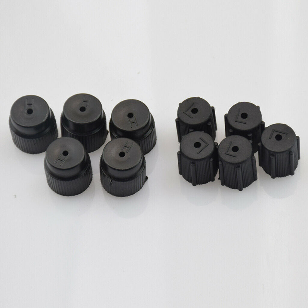 10x R134a 13mm & 16mm Air Conditioning Service Charging Port Service Caps High &