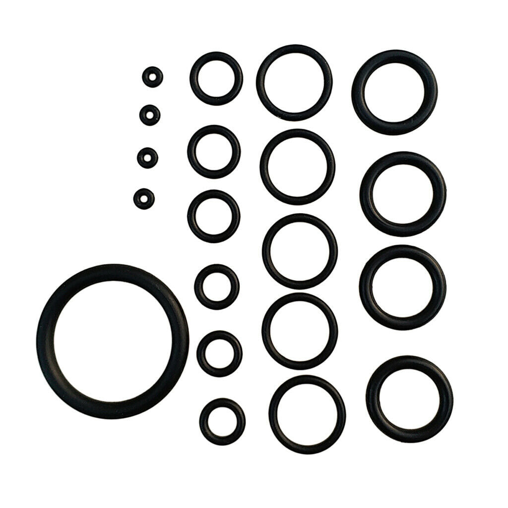 20 Pieces Standard Scuba Diving O-Ring Kit for Dive BCD, Regulator, Hose, Tank,