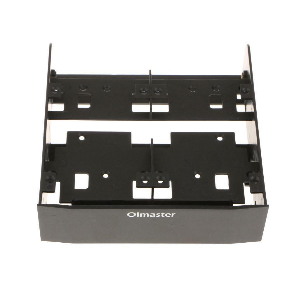 5.25" to 3.5" SSD HDD Bay Mounting Adapter Kit Bracket Hard Drive Holder New