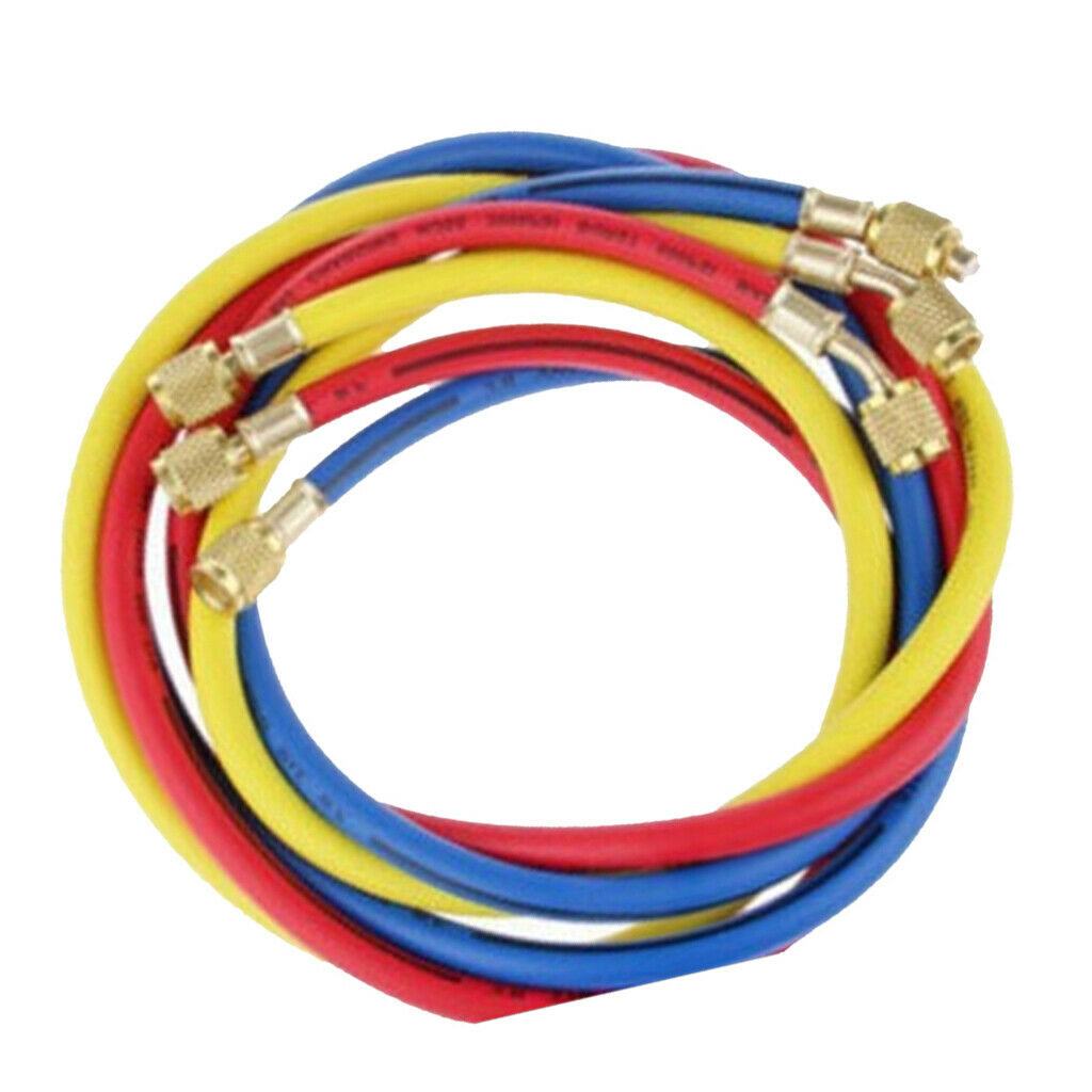 600 PSI 1/4"SAE AC Charging Hose for HVAC Air  Refrigerant R134A