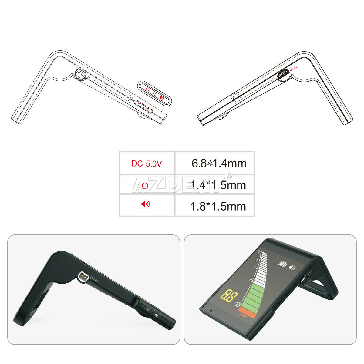 Dental Endodontic Apex Locator Apex-X VAFU Morita Root Canal Endo Measurement