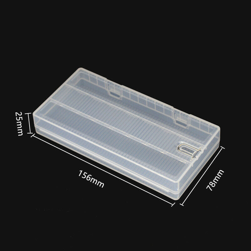 New 8x18650 Battery Holder Case Organizer Container 18650 Storage Box Hard Cover