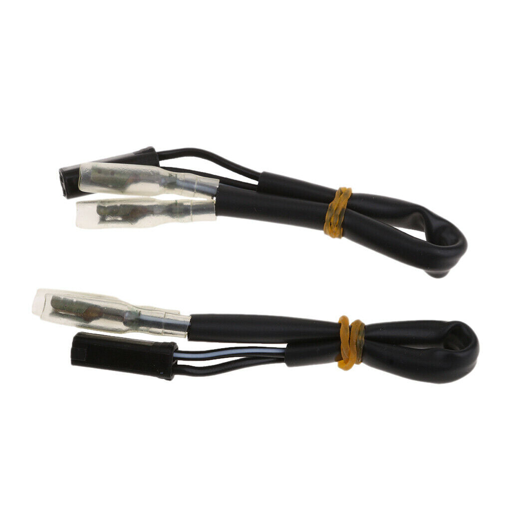 Pair Turn Signal Wire Adapter Plug for for Suzuki GSX 6GSXR 600 750 1300R