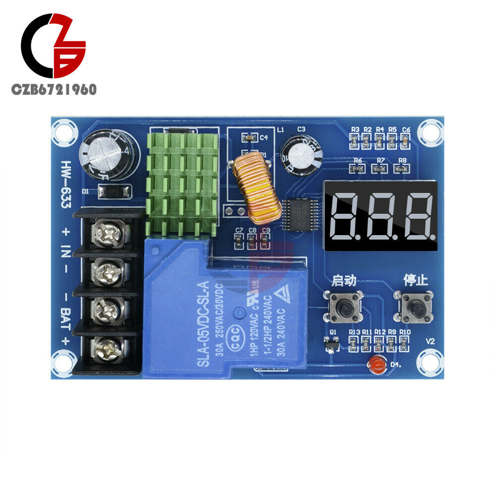 Lead-acid Battery Charger Controller 6-60V Protection Switch 12V 24V 48V XH-M604
