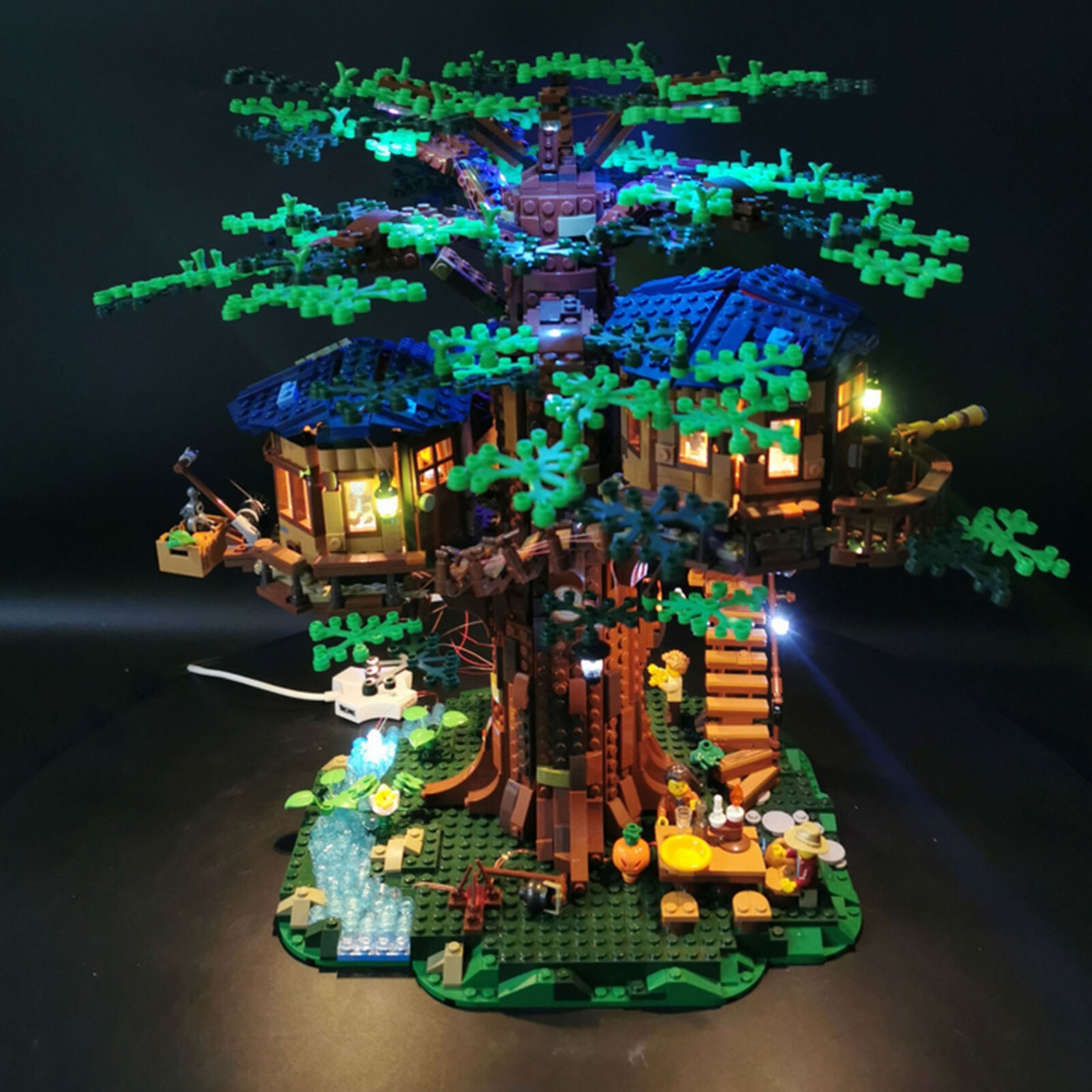 LED Light Lighting Kit ONLY For 21318 Ideas Treehouse Bricks Toys