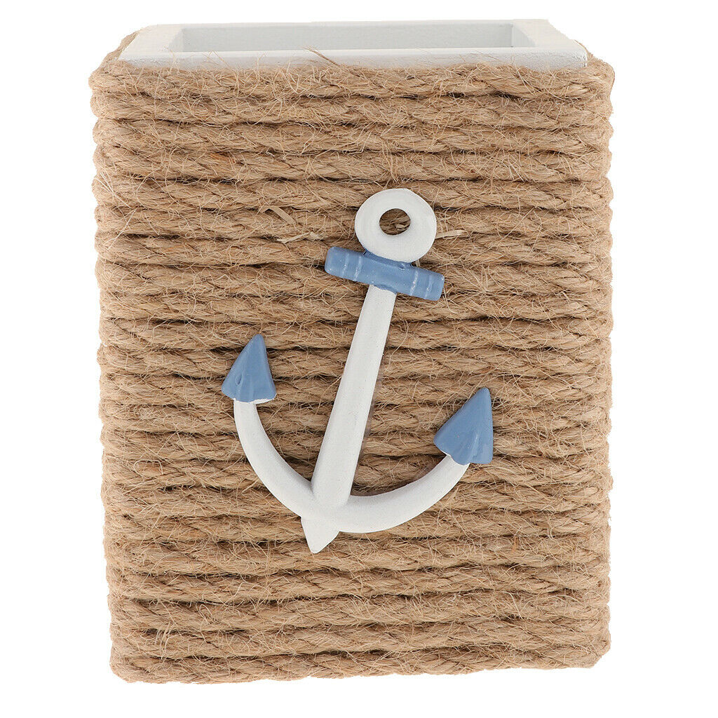 Exquisite pencil holder Mediterranean style desktop organizer  B