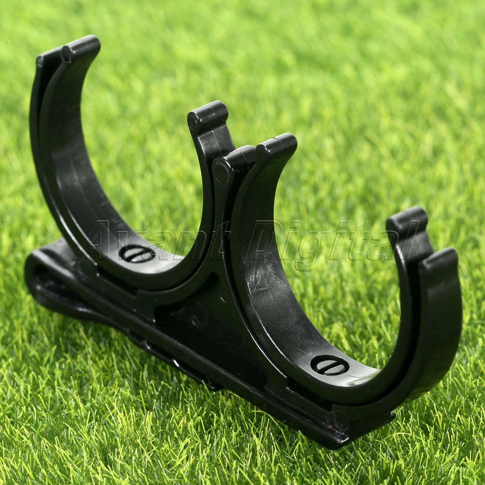 2 x Golf Ball Holder Clip Organizer Black Golfing Club Sports Training Accessory