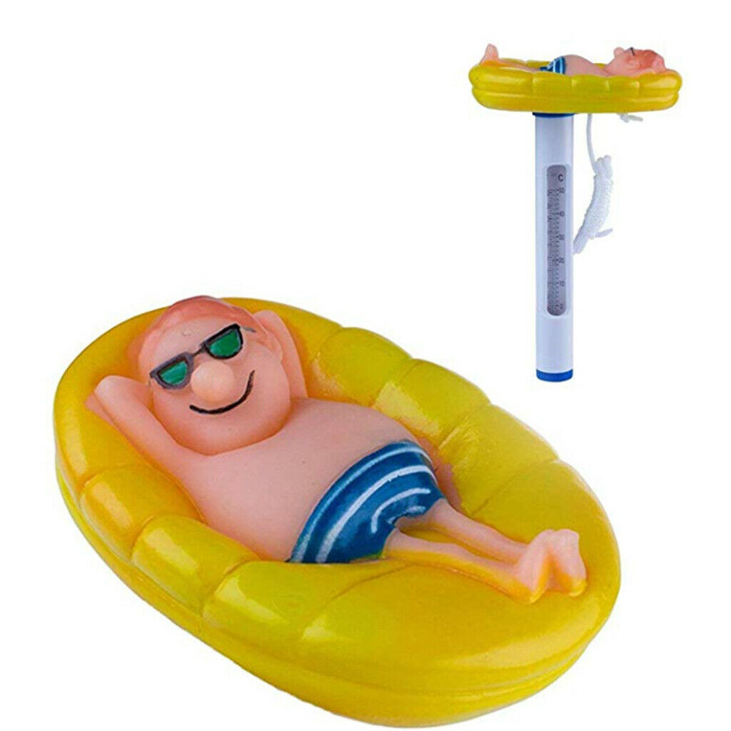Creative Floating Pool Thermometer Hot Tub Bath Temperature Meter Indicator