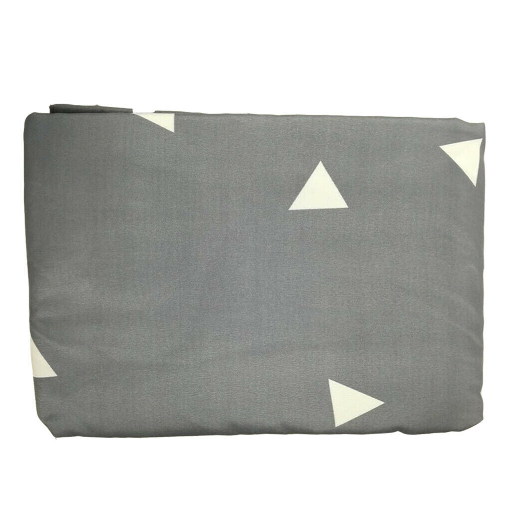 2pcs Comfortable Cotton Floor Mat Coverlet Tatami Mat Cover Bedding Supplies