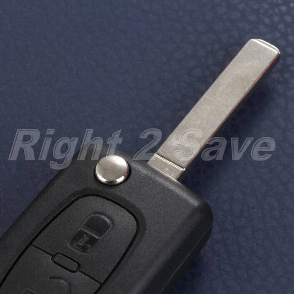 3 buttons Remote Key Case Compatible PEUGEOT 207 2006-onwards 307 2005-onwards