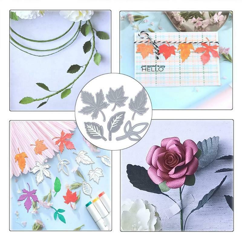DIY Leaves Embossing Stencil Carbon Steel DIY Album Paper Card Mould