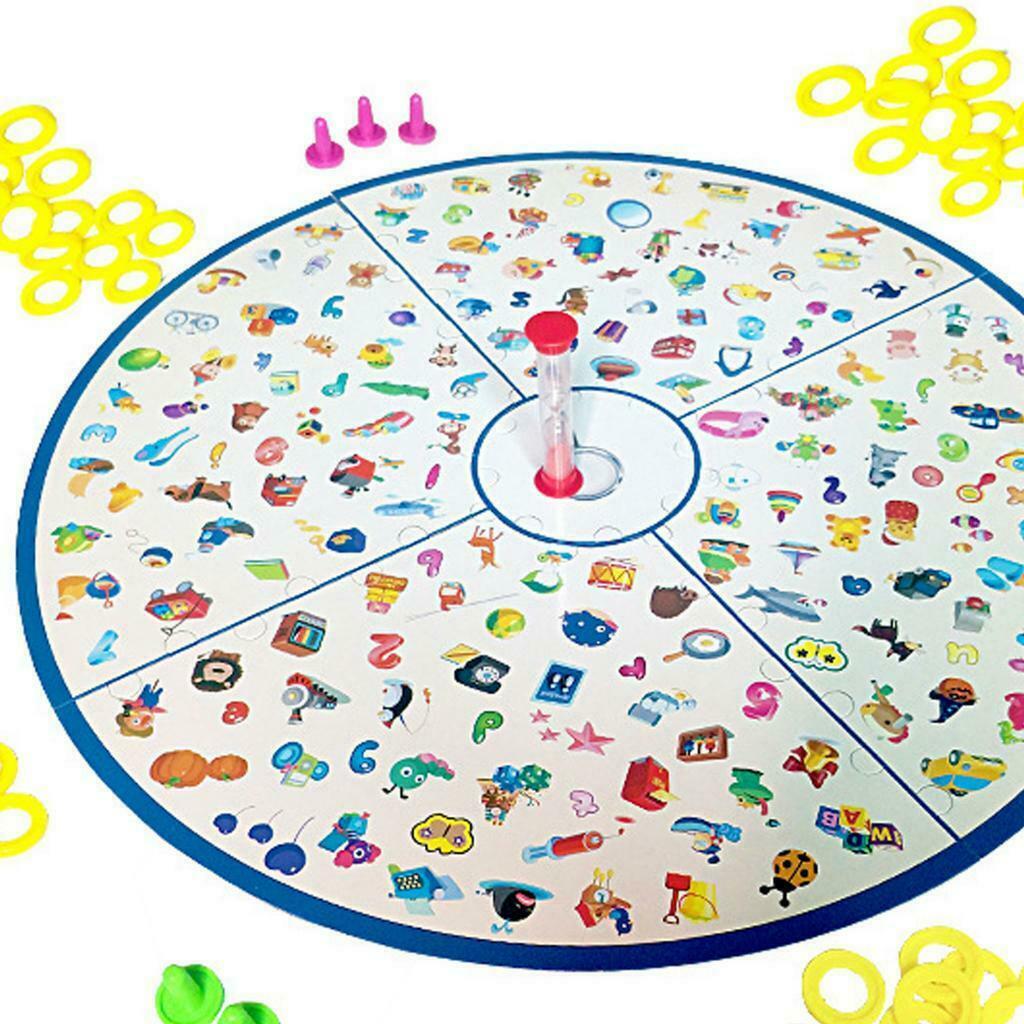 Flash Cards Toddlers Kids Math Game Preschool Detective Games for 1-4 Playsers