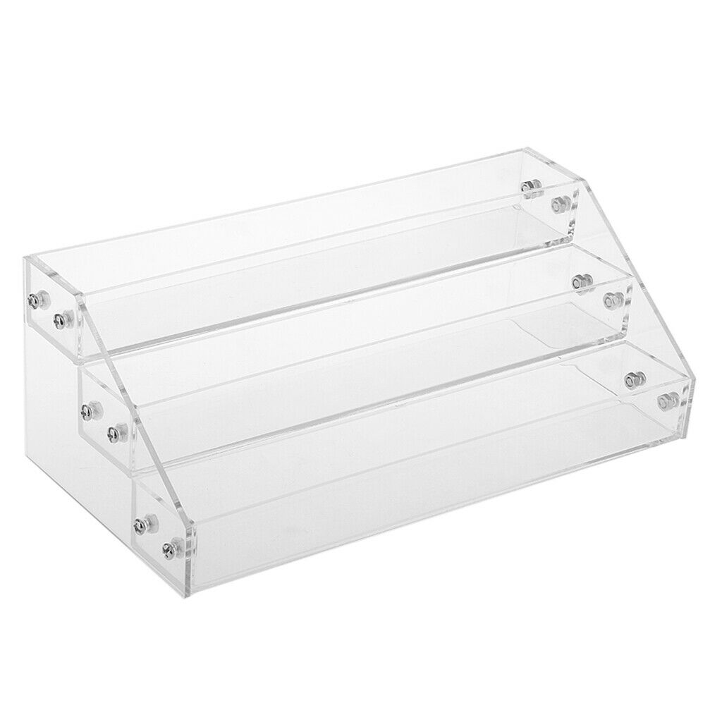 Acrylic 3 Tiers Tattoo Ink Nail Polish Display Stand Rack Organizer Holder