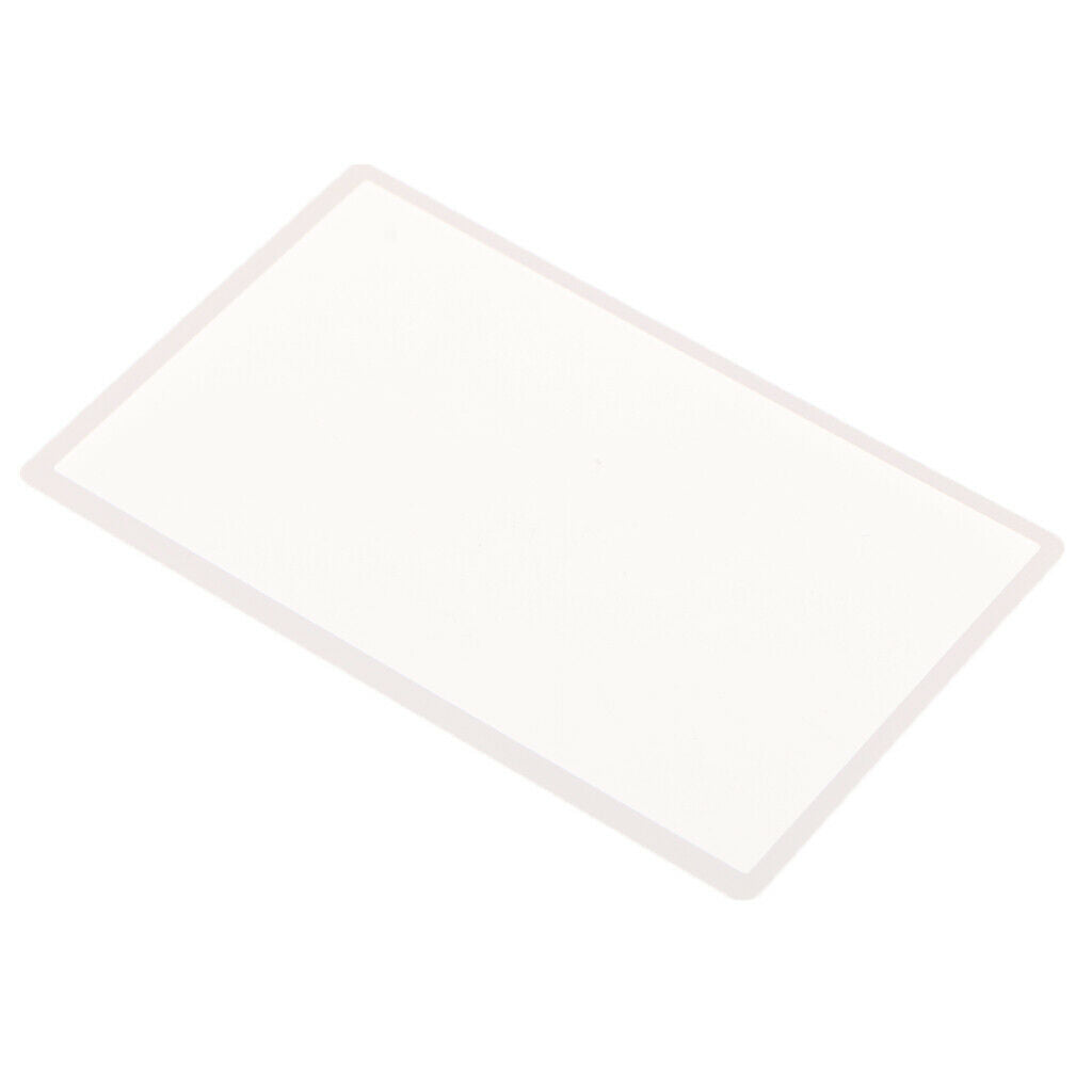 Top Screen Lens Plastic Cover Frame Replacement Part for   2DS White