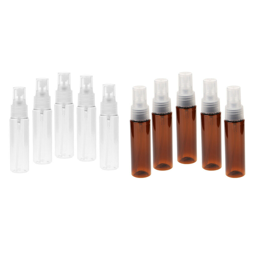 10pcs 30ml Empty Portable Refillable Makeup Sprayer Bottle with Fine Mist