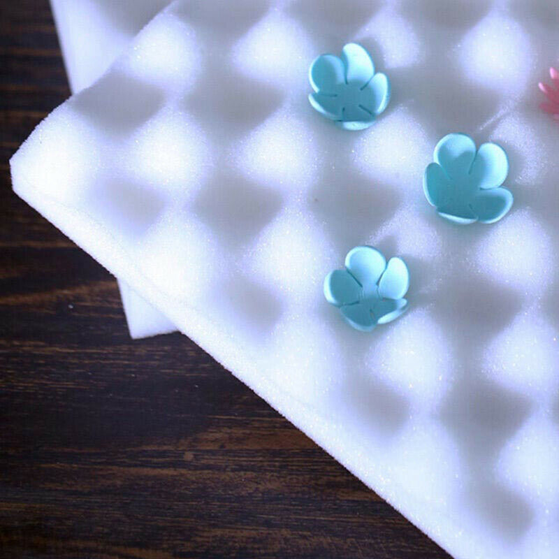 2pcs/lot Baking Fondant Cake Flower Styling Wave Foam Pad Mold Bakeware T.l8