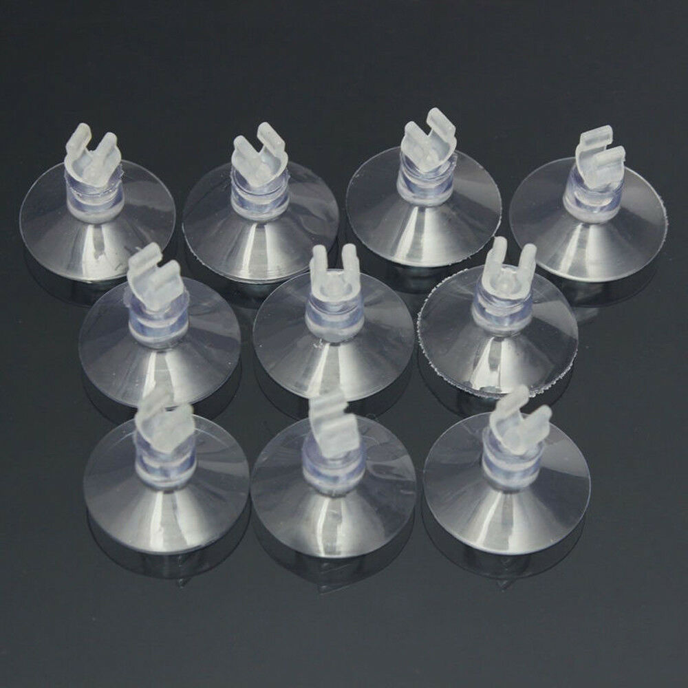 10Pcs Aquarium Fish Tank Suction Cup Sucker For Air Line Tube Hose Pump