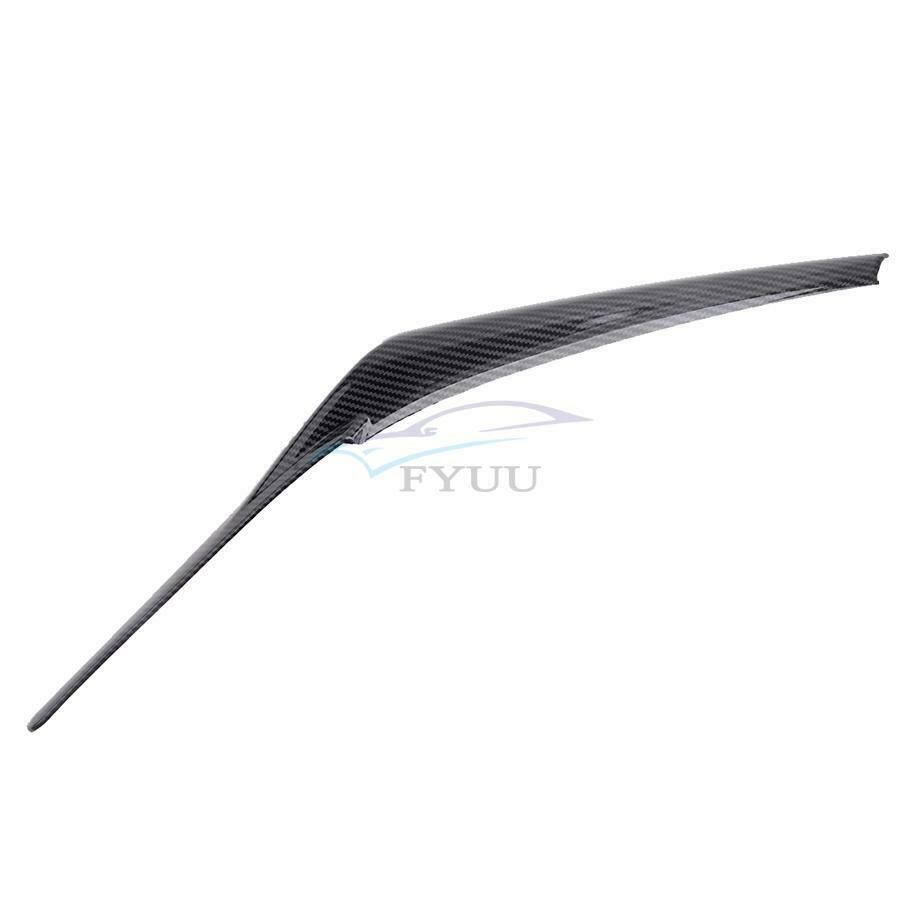 2× Wearproof ABS Headlight Eyelid Cover For 2018-2021 Toypta Camry LE XLE SE XSE