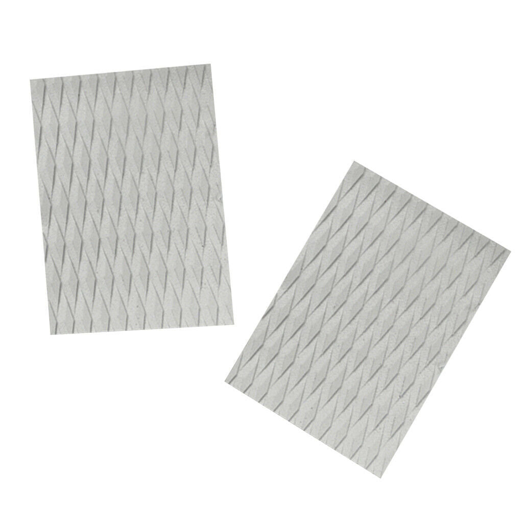 2X 2 Grey EVA Skimboard Surfboard Kiteboard Surf   Traction Pad Grip Tail Pad