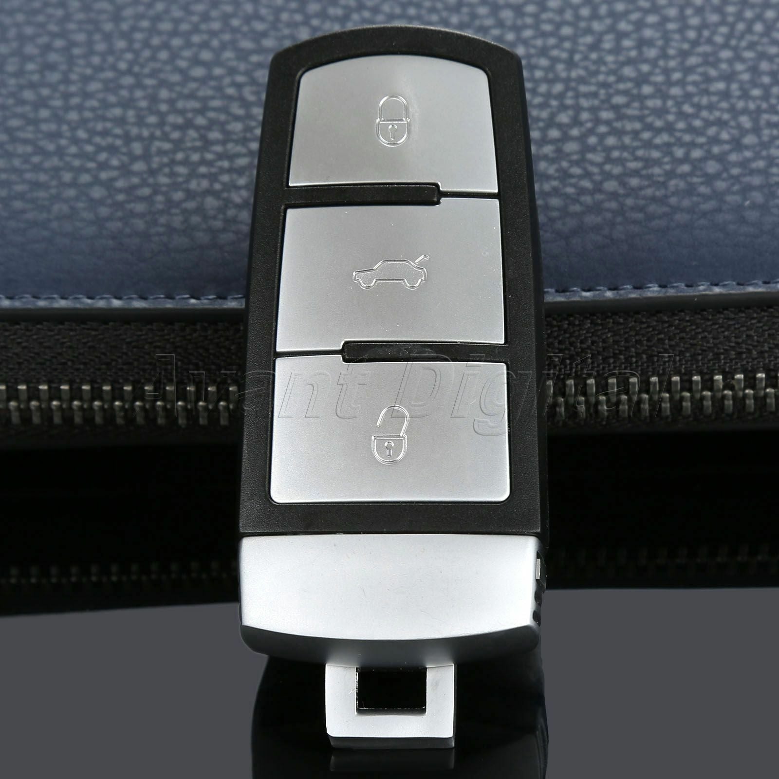 Key Remote Shell Cover Case 3 BTN For   Passat CC with Uncut Blade