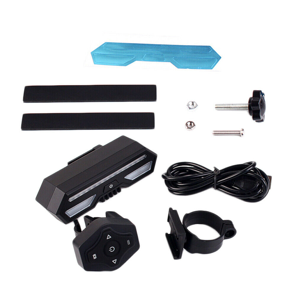 Waterproof Rechargeable Bike Light Set,  85 Lumen Bright Tail Lights, 5 Modes