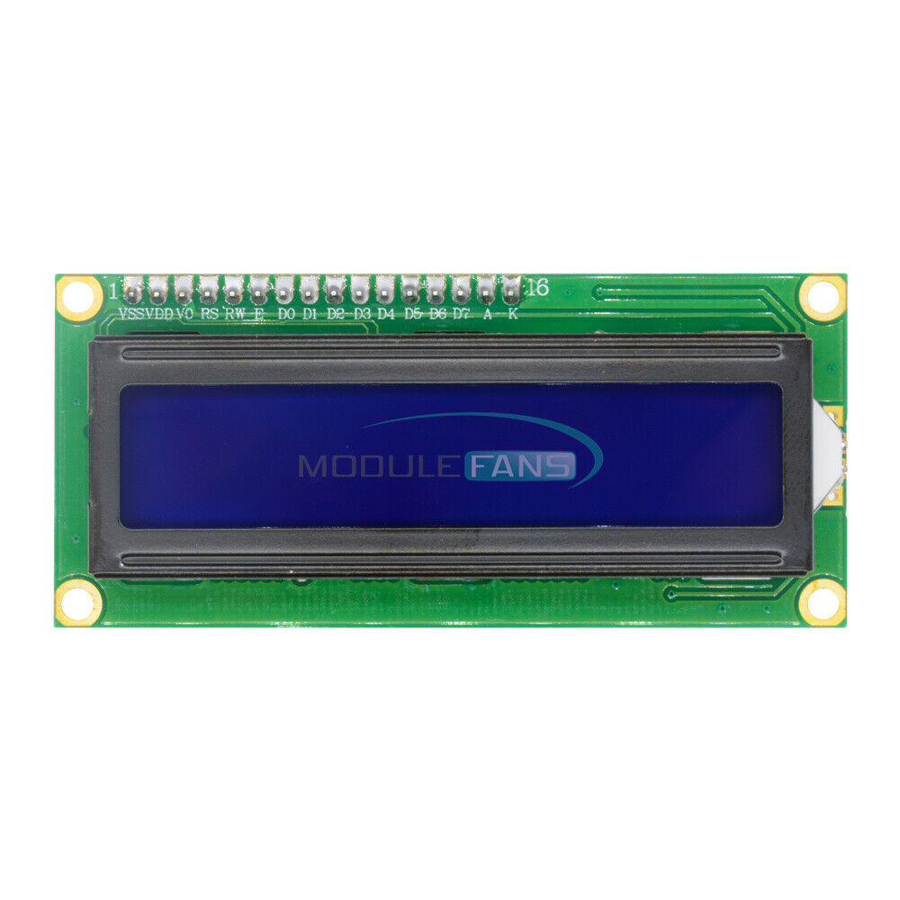 5PCS Lot 1602 16X2 LCD Blue Display I2C Serial Interface backlight Module
