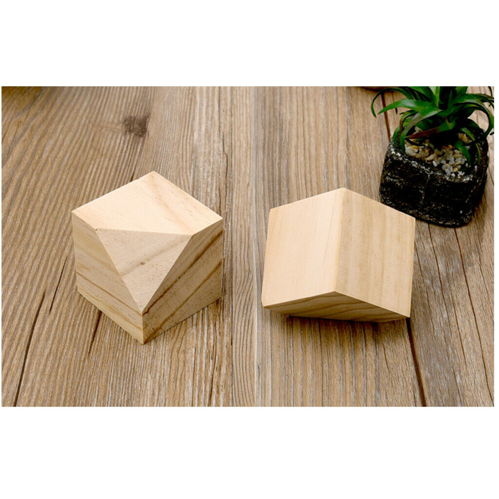 Unpainted unfinished wooden bracelet jewelry display stand