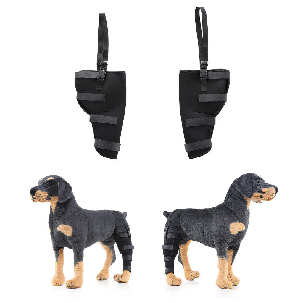 2 Pack Pet Auxiliary Belt  Dog Protective Joints Protector For Dog Puppy
