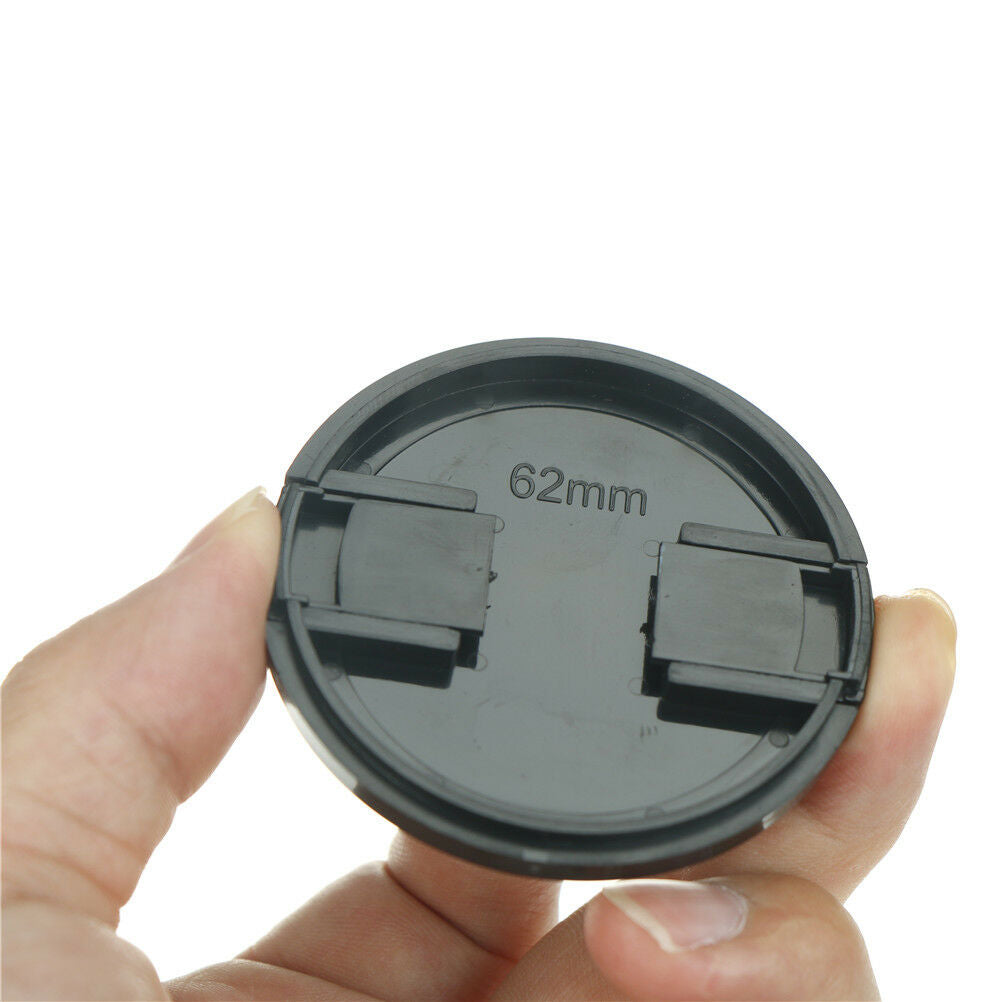 62mm Plastic Snap On Front Lens Cap Cover For SLR DSLR Camera DV Leica Son.l8