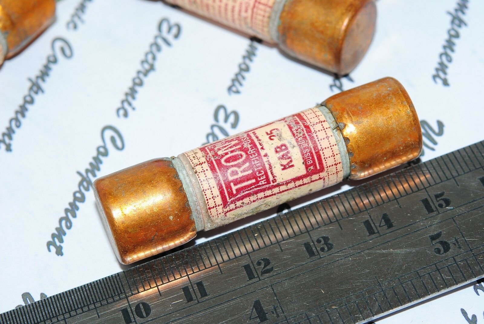 1pcs - BUSSMANN KAB-25 25A 25Amp TRON Rectifier Fuse