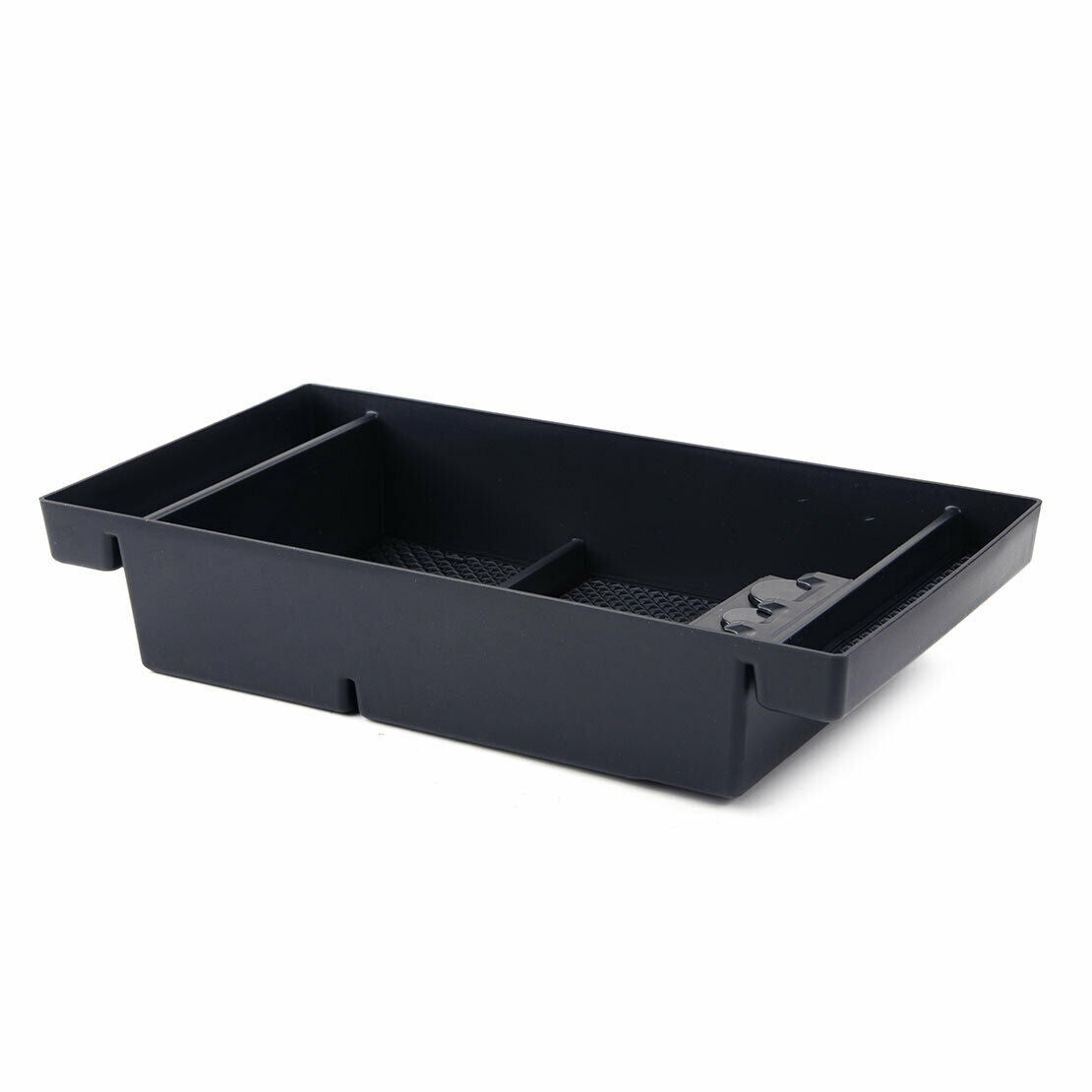 Center Console Armrest Storage Box Fit For GMC Sierra 1500 Black New as