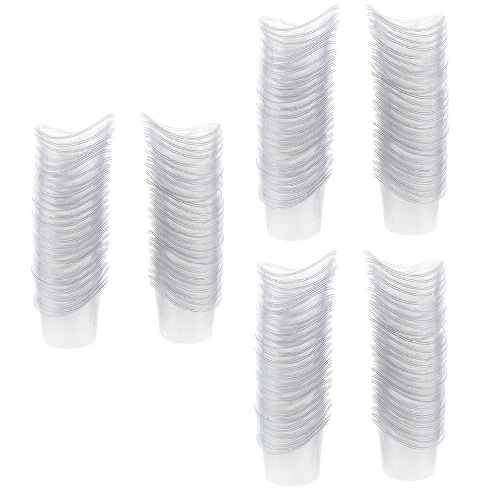 300 Pieces 5ml Disposable Eye Flush Cleaning Cups One Time Plastic Measuring Cup