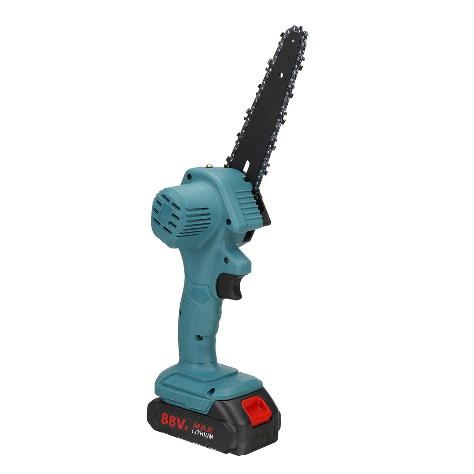 Handheld 6'' Electric Chain Saw Cordless Chain Wood Handy Saw Woodworking