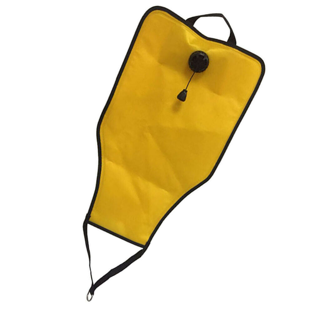 Scuba Dive Lift Bag, Diving Surface Marker Buoy Float & D Ring, Loop Strap, Dump