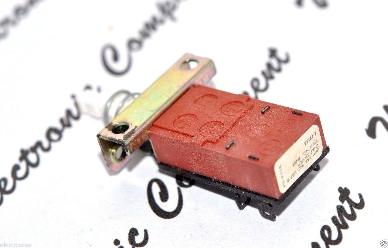 1pcs - ITT 4A 250Vac ON/OFF Push Button Switch - 1001782