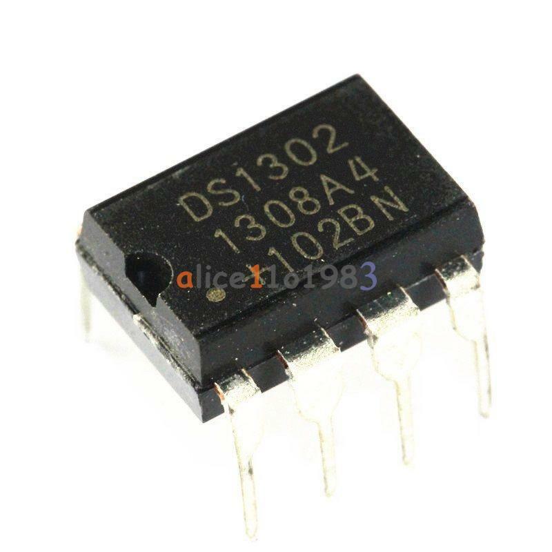 10PCS DS1302 DS1302N DIP-8 Trickle-Charge Timekeeping DALLAS Real-Time Clock/RTC