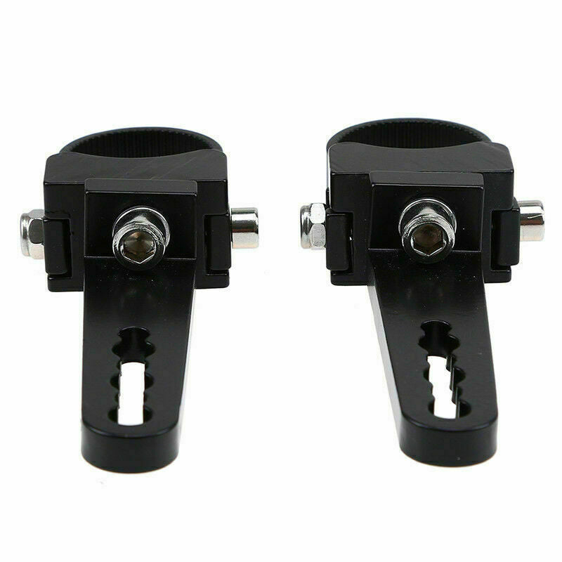 2PC 1.25" O Type Tube Bullbar Mounting Bracket Clamps Fog Off Road LED Light Bar