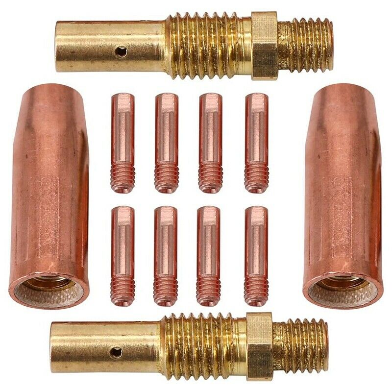 14Pcs Mig Welding Torch Accessories Kit for Tweco Mini /1 & Lincoln Magnum 100Y3