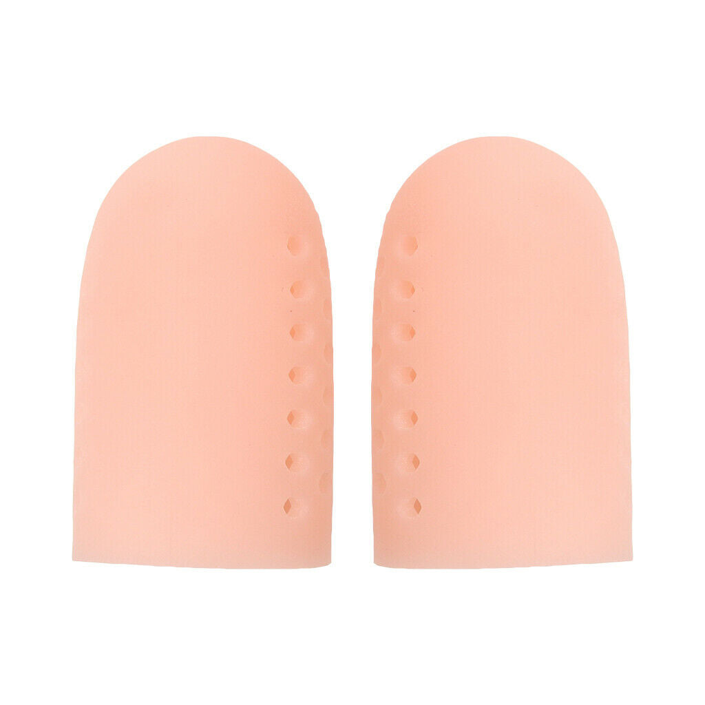 10 Pairs Silicone Toe Sleeves Tube Caps Cushions Protectors Feet Care Skin
