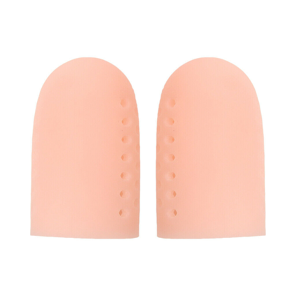 10 Pairs Silicone Toe Sleeves Tube Caps Cushions Protectors Feet Care Skin