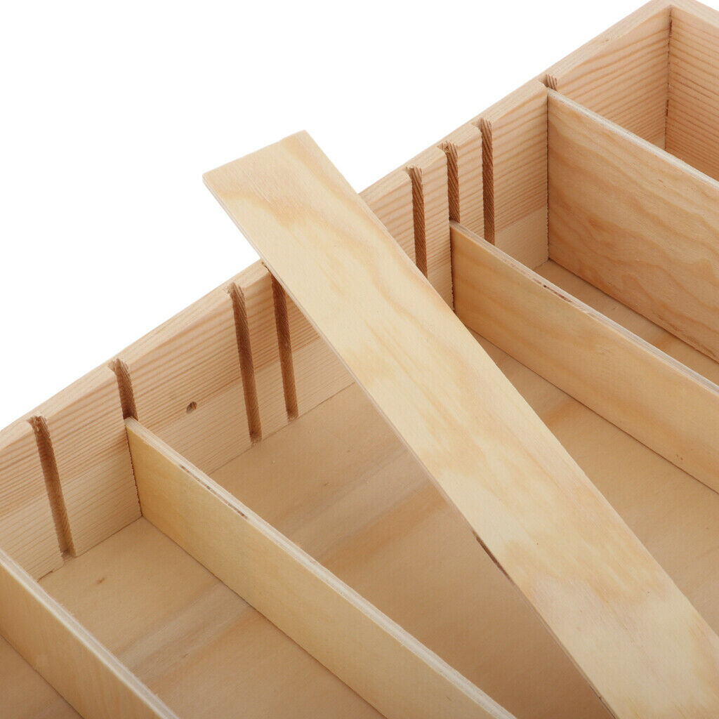 Wooden Dye Rack Organizer Paint Bottles Setting