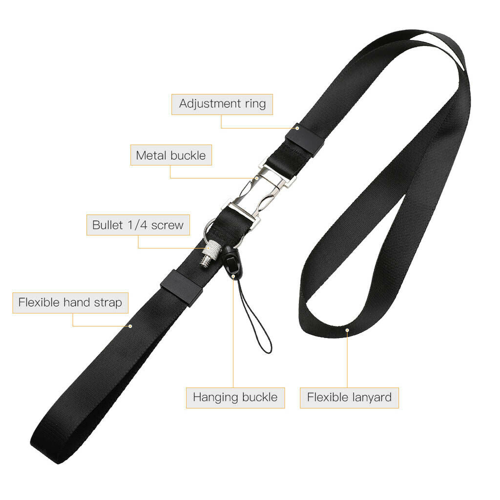 Wrist and Neck Hand Strap Lanyard Gimbal Grip for DJI OSMO Mobile 3 Parts