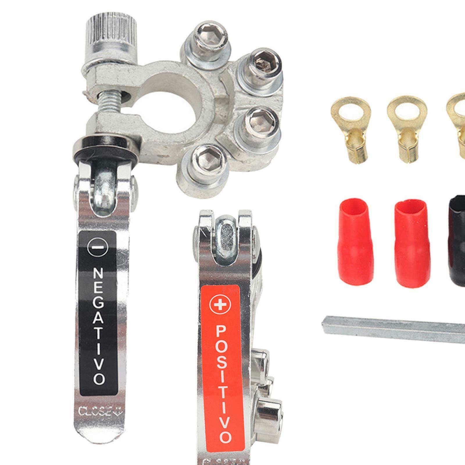 Boat Car Tractor Truck Battery Terminal Connector Adjust Disconnect Toolless