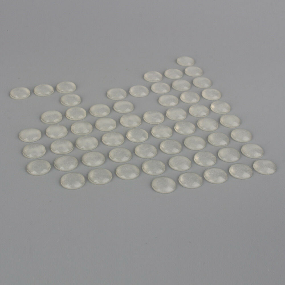 50xSoft Close Cupboard Door Pads Adhesive Rubber Feet Buffer Bumper Stop Cushion
