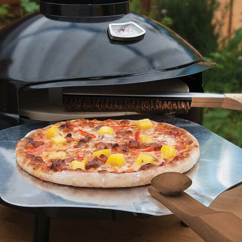 20.9" 53cm Pizza Oven Stone Brush Scraper BBQ Cleaner Barbecue Oven BrushesY SJ