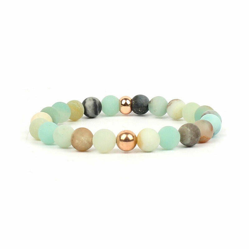 Bracelet Meditation Beaded Amazonite - New