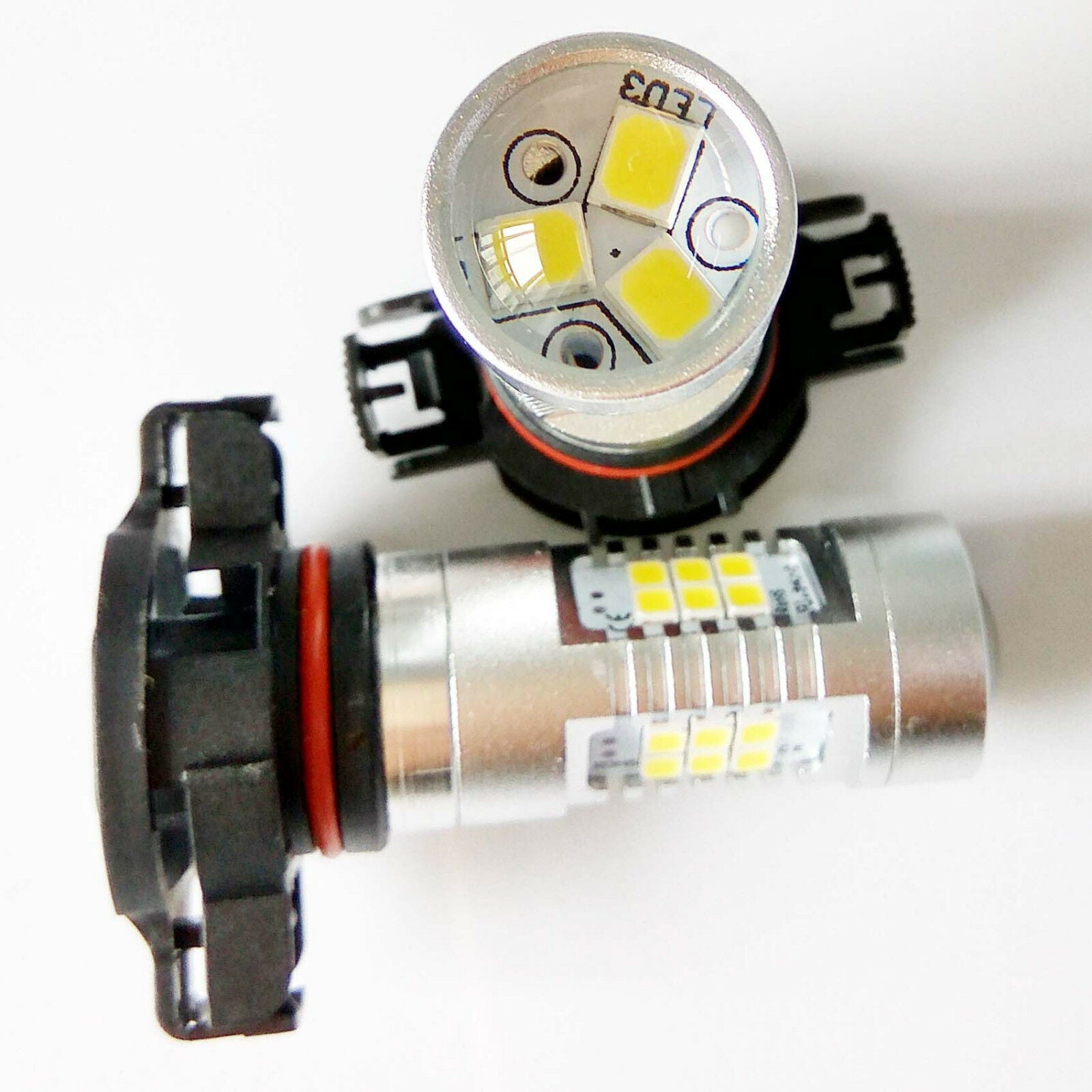 2* Eu H16 5202  21W High Power 6000K LED Projector Lens Fog DRL Light Bulb Lamp