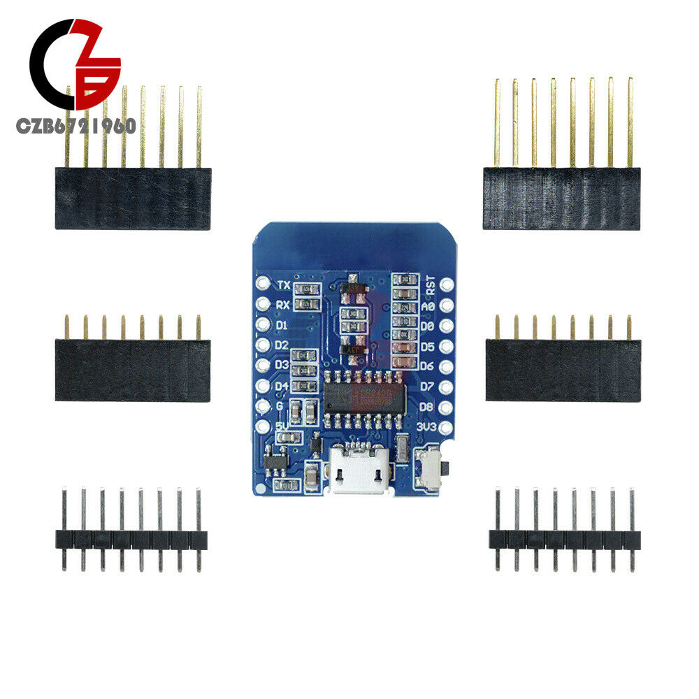 2PCS ESP8266 ESP-12F ESP12 WeMos D1 Mini WIFI Kit Development Board NodeMCU Lua