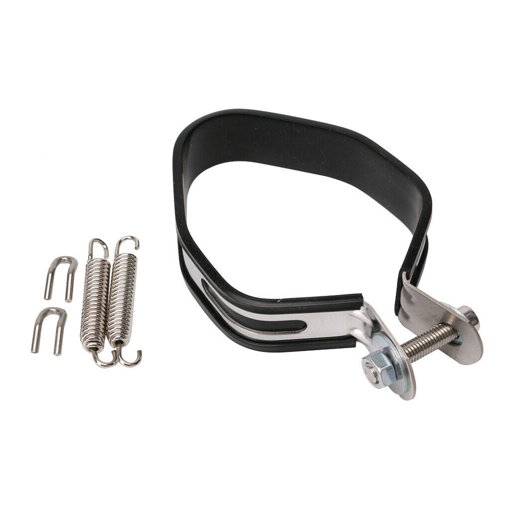2X 3.3 "85mm Stainless Steel Bumper Band Exhaust Clamp Sleeve Coupling